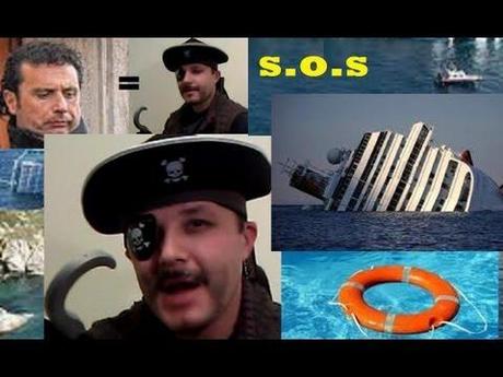 0 Costa Concordia, parodie e canzoni su Schettino: “Sono io il tuo capitano”, spot rivisitati e parodie | VIDEO