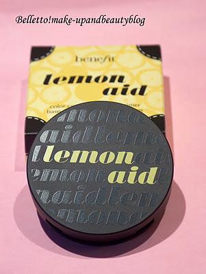 Benefit - Lemon Aid color correcting eyelid primer