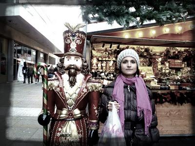 Christmas market in Manchester