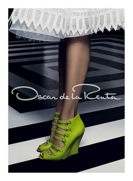 Karlie Kloss for Oscar de la Rente SS12 Ad Campaign