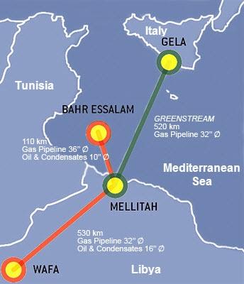 Libia, Usa, Gas, Italia in netta (s)Concordia