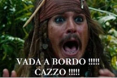 Costa Concordia: parodia “Capitan Schettino” con le vignette su Facebook | FOTO vada a bordo cazzo Jack Sparrow Costa Concordia: parodia “Capitan Schettino” con le vignette su Facebook | FOTO