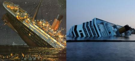 Post naufragio Costa Concordia: il “Titanic” di James Cameron va a ruba nei videonoleggi.  Italiani, popolo di cine-morbosi…