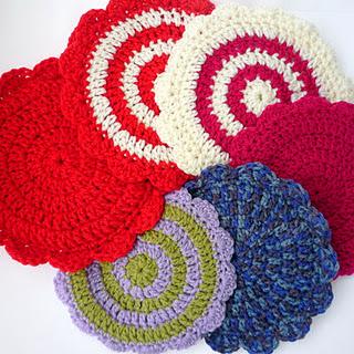 Le mie presine in vendita su Etsy - My crochet pot holders on sale on Etsy