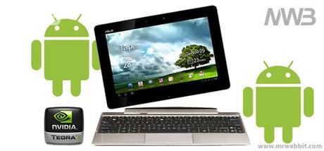 Asus Eee Pad Transformer Prime TF201 con processore tegra 3