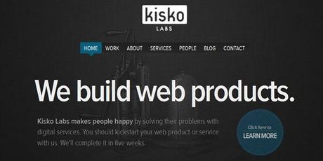 responsive e minimal web design