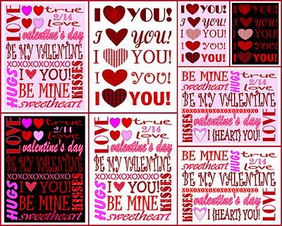 ADESIVI PER SAN VALENTINO ADESIVI PER SAN VALENTINO