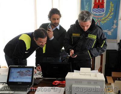 Allarme a Positano... in azione la Protezione Civile....