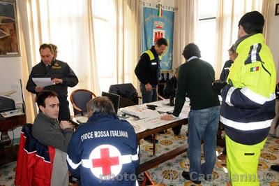 Allarme a Positano... in azione la Protezione Civile....