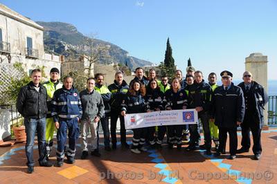 Allarme a Positano... in azione la Protezione Civile....