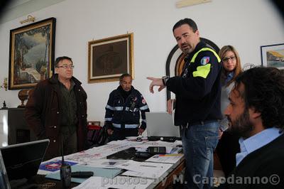 Allarme a Positano... in azione la Protezione Civile....