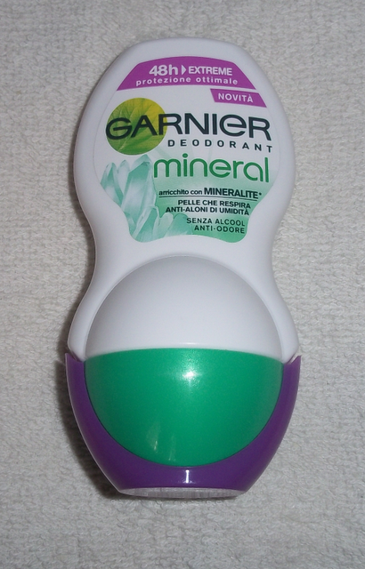 Ancora un deo roll on Garnier Mineral: versione 