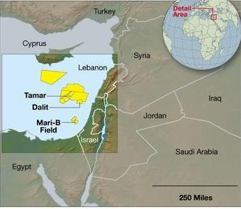 Giacimenti di gas tra Cipro e Israele