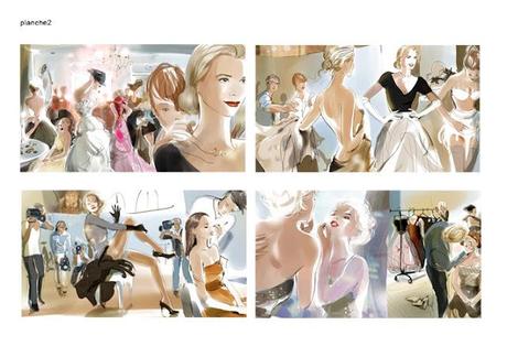 Do you like Sophie ? I absolutely love her fashion illustrations