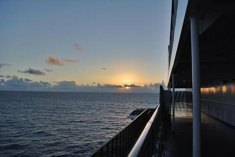 In diretta da Costa Atlantica: l’alba di un nuovo giorno.