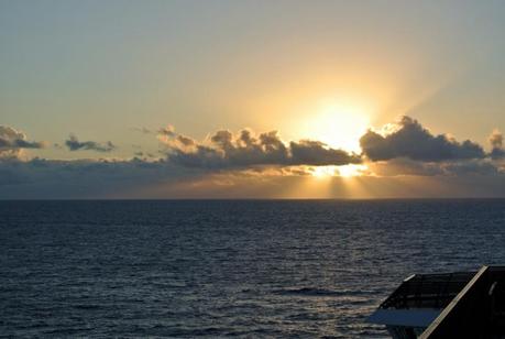 In diretta da Costa Atlantica: l’alba di un nuovo giorno.