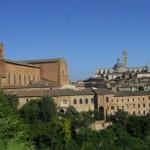 Siena vista di San Domenico e del Duomo
