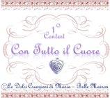 Cuori di crema pasticcera agli albumi e cigni di meringa francese e scatolina in abaca Cuori di crema pasticcera agli albumi e cigni di meringa francese e scatolina in abaca