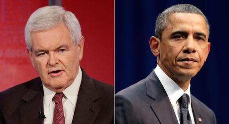 Newt Gingrich contro Barack Obama nel 2012?