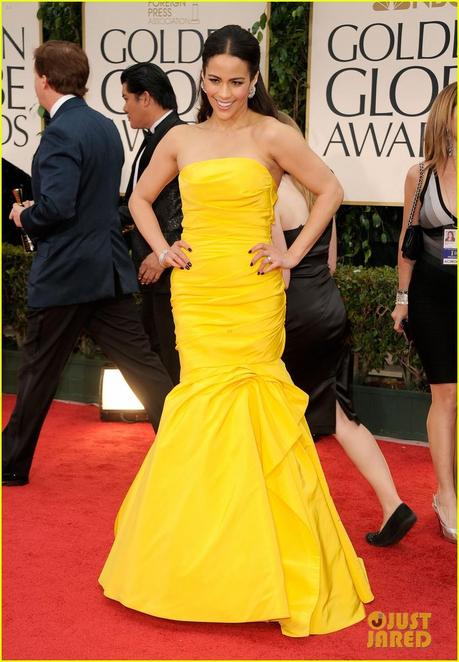 paula patton 2012 golden globes red carpet 01