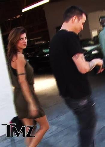 ELISABETTA CANALIS CON STEVE-O