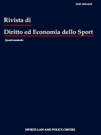 RDES RDES1 TB Links: RDES Rivista di Diritto ed Economia dello Sport
