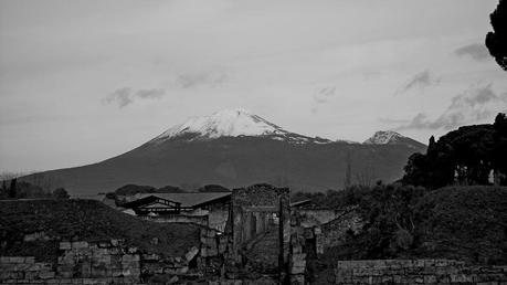 E' ritornato il freddo e la neve sul Vesuvio