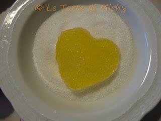 Caramelle Gelee all'arancia (Gelatine di frutta)