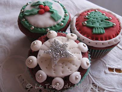 Xmas Red Velvet Cupcakes