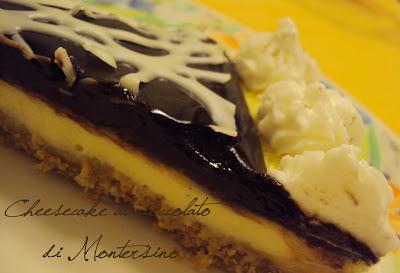 Cheesecake al cioccolato di Luca Montersino