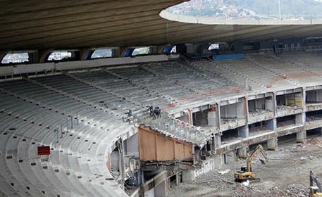 Maracana - Lavori Ristrotturazione Stadio