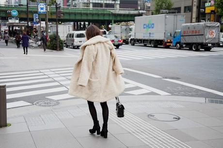 Nude color, black and a little bit of leather