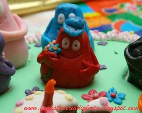 TORTA CON BARBAPAPA'