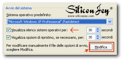 Windows XP/Vista/7: come aggiungere la modalità provvisoria al boot loader