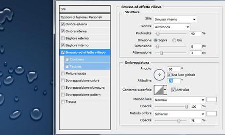 Effetto gocce d’acqua con Photoshop