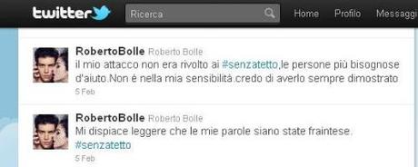 Roberto Bolle e Twitter: il ballerino che ha offeso clochard e napoletani