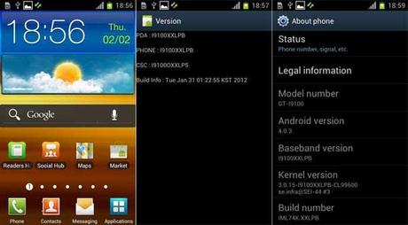 Android 4.0 e Galaxy S II: disponibile una prima ROM beta