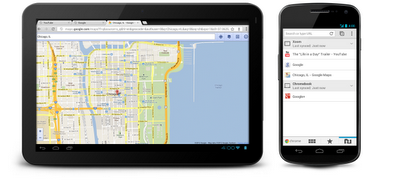 Disponibile Google Chrome per Android Tablet phone YT G Maps Disponibile Google Chrome per Android