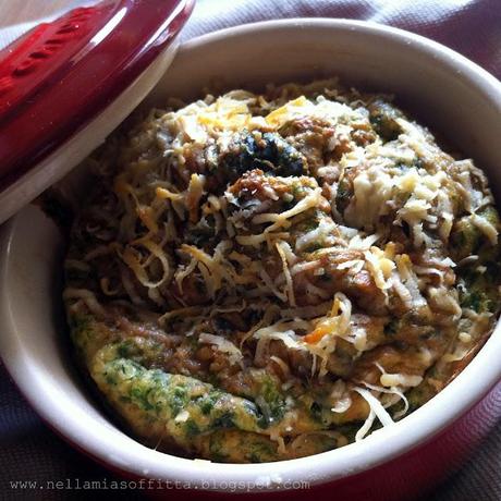 Mini-soufflés aux épinards en cocotte Mini-soufflés aux épinards en cocotte