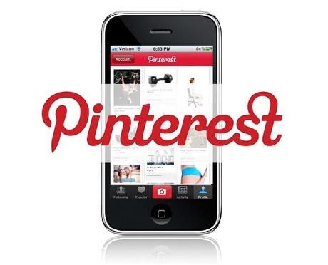 PINTEREST: My new I-phone App!