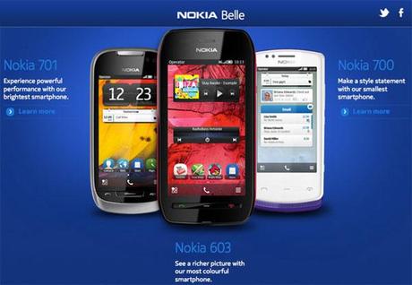 Da Nokia un nuovo…Belle sistema operativo!!