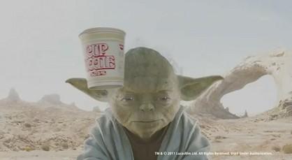 Video Spot Giapponese: Yoda di Star Wars e i Noodles