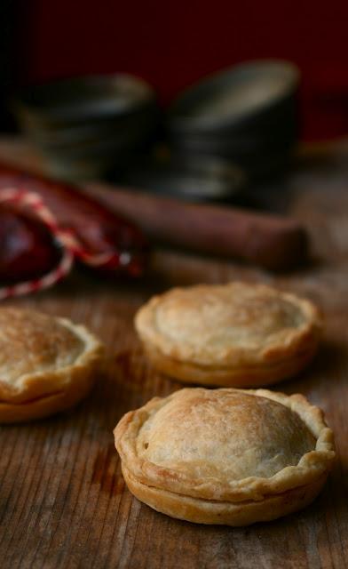 Mini Pies Patate e Chorizo...pensavate che fosse finito?? :)