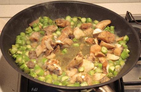 Pasta asparagi e funghi porcini al cartoccio ... questione di ormoni