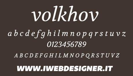 volkhov-font-eleganti volkhov-font-eleganti