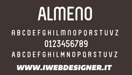 almeno font eleganti