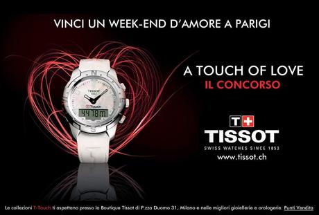Tissot, a touch of love. E voli a Parigi!