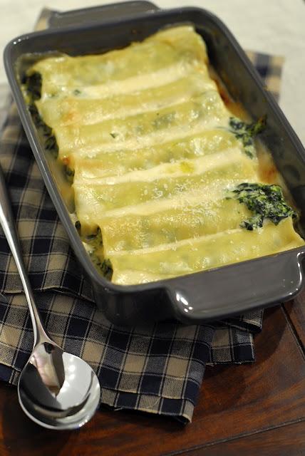 Stasera un classico..cannelloni ricotta e spinaci!