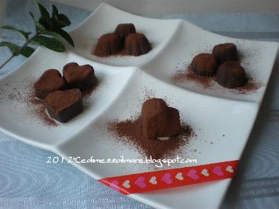 Cioccolatini morbidi per un dolce San Valentino