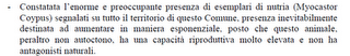 ORDINANZE SULLE NUTRIE - parte 1: LA FARSA